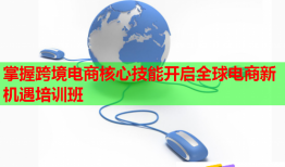 掌握跨境電商核心技能開(kāi)啟全球電商新機(jī)遇培訓(xùn)班