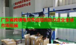 廣東省跨境電商實(shí)戰(zhàn)培訓(xùn)助力企業(yè)全球市場(chǎng)拓展