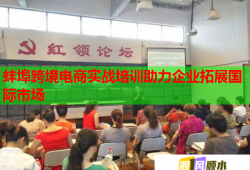 蚌埠跨境電商實(shí)戰(zhàn)培訓(xùn)助力企業(yè)拓展國際市場(chǎng)