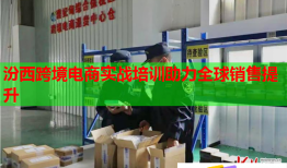 汾西跨境電商實(shí)戰(zhàn)培訓(xùn)助力全球銷售提升