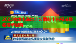 2023跨境電商培訓(xùn)公司前十名權(quán)威排名榜單揭曉