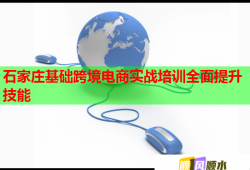石家莊基礎(chǔ)跨境電商實戰(zhàn)培訓(xùn)全面提升技能