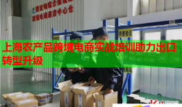 上海農(nóng)產(chǎn)品跨境電商實(shí)戰(zhàn)培訓(xùn)助力出口轉(zhuǎn)型升級(jí)