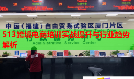 513跨境電商培訓(xùn)實戰(zhàn)提升與行業(yè)趨勢解析