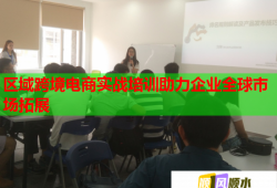 區(qū)域跨境電商實戰(zhàn)培訓助力企業(yè)全球市場拓展