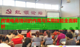 跨境電商培訓(xùn)的作用與實用技能全面解析