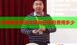 跨境電商培訓(xùn)效果如何每月費(fèi)用多少