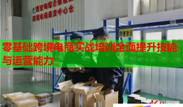 零基礎(chǔ)跨境電商實(shí)戰(zhàn)培訓(xùn)全面提升技能與運(yùn)營(yíng)能力