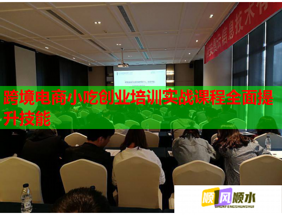 跨境電商小吃創(chuàng)業(yè)培訓(xùn)實戰(zhàn)課程全面提升技能